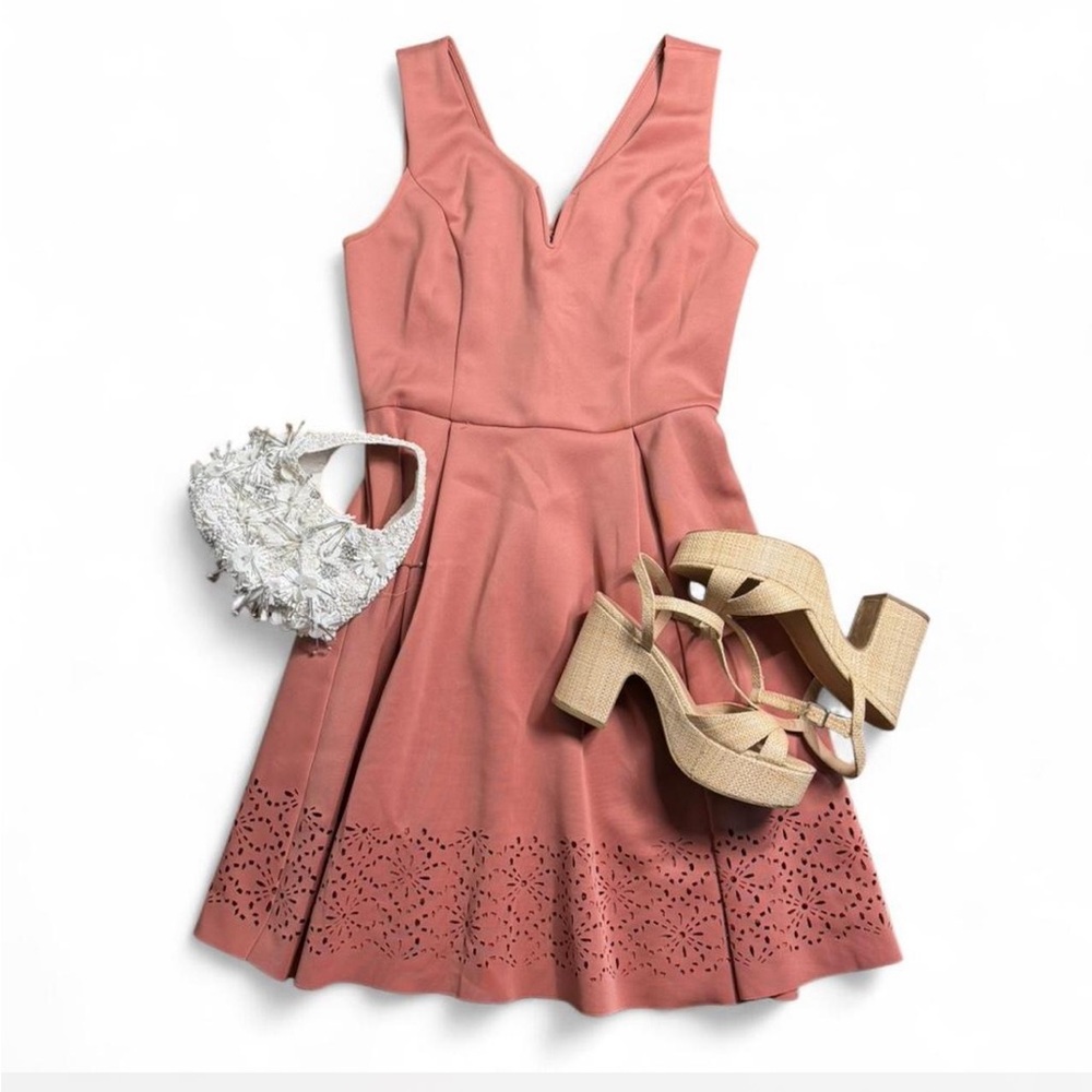 Francescas Pink MIDI Dress